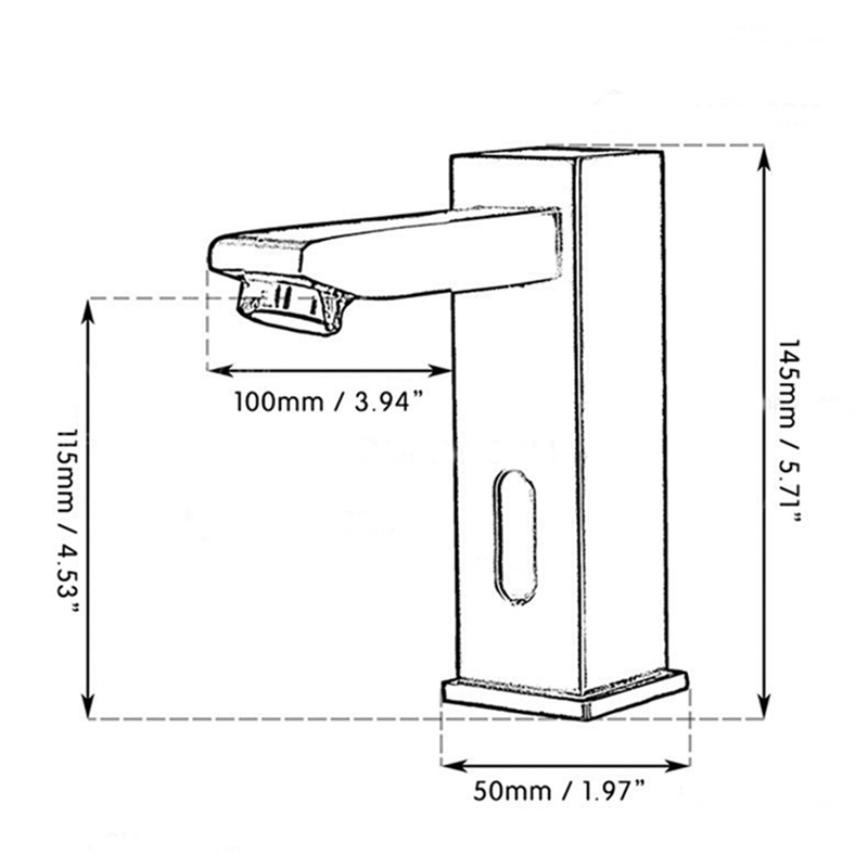 KVK KVKE1700L3M4センサー水栓AC100V白ロング E1700L3M4 管工機材 水道用品 蛇口 電材 住宅設備 水栓 水道配管資材  工場 現場用商品 工事用品