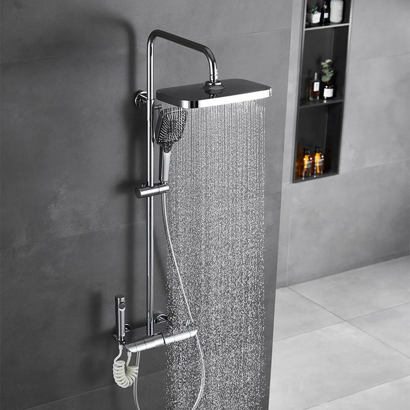浴室シャワー水栓 シャワーシステム ヘッドシャワー+ハンドシャワー+ 